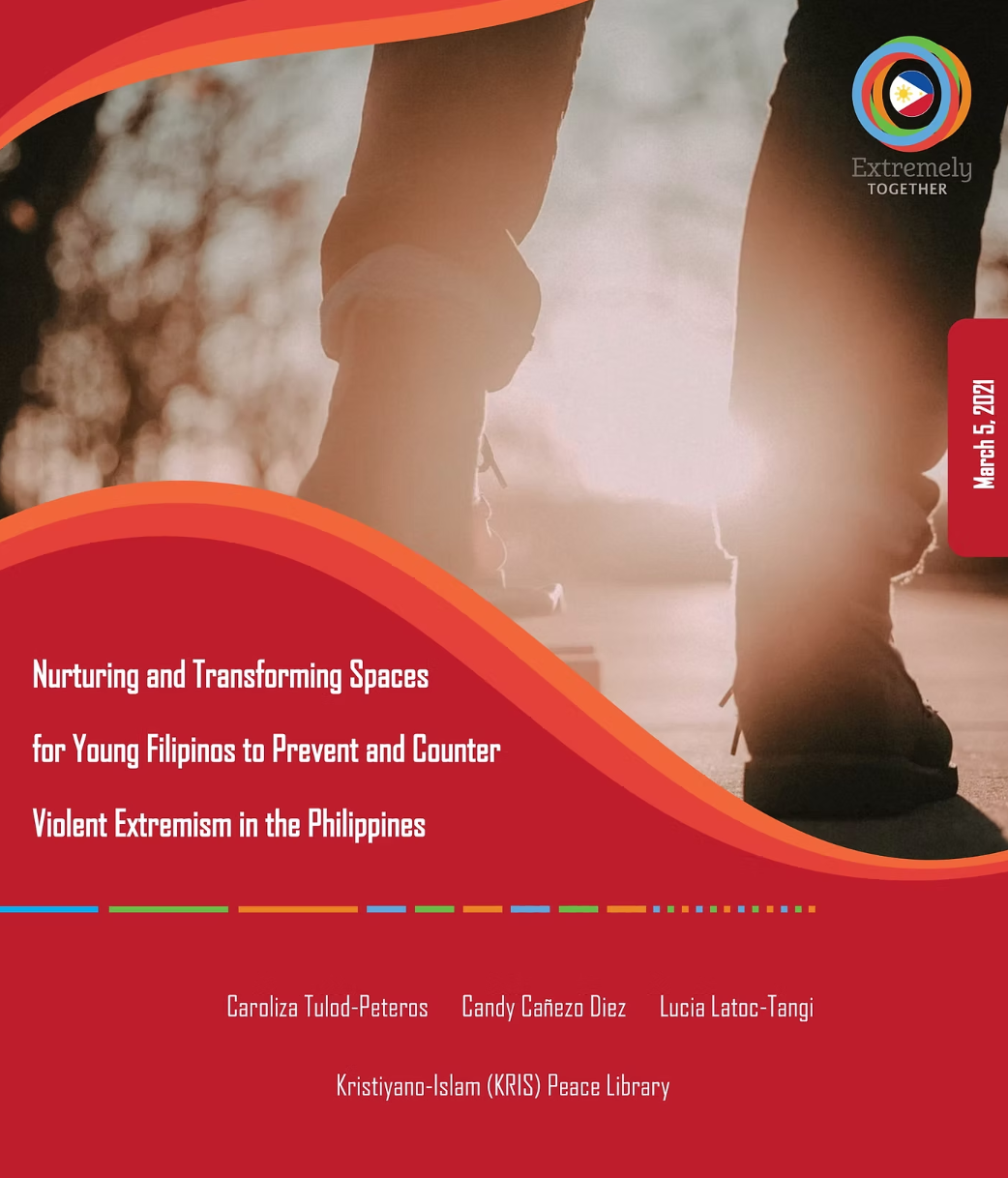 Cover of the report Nurturing and Transforming Spaces for Young Filipinos to Prevent and Counter Violent Extremism in the Philippines
